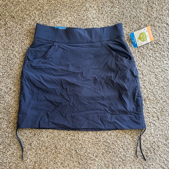 NWT Columbia Anytime Casual UPF 50 Active Skort Women’s Size Small Elastic Waist - Picture 2 of 7
